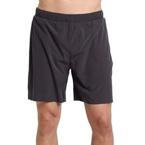 RHONE Men’s Swift 7” Lined Running‎ Short Black Size XL Workout Athletic Gym